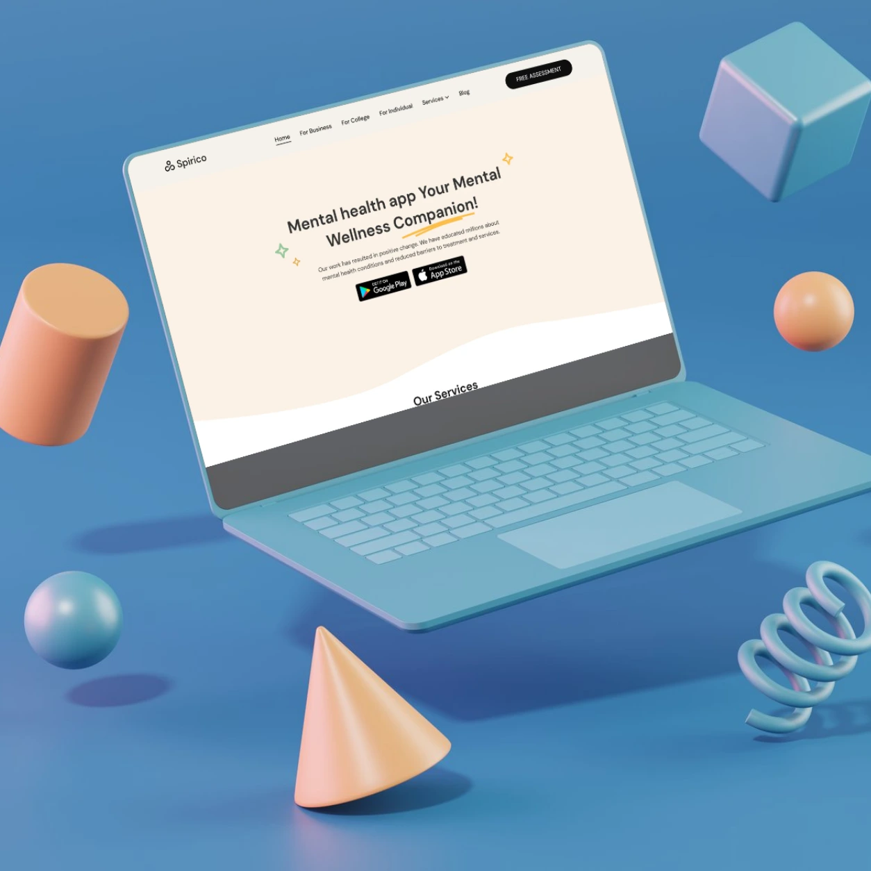 Spirico portfolio preview